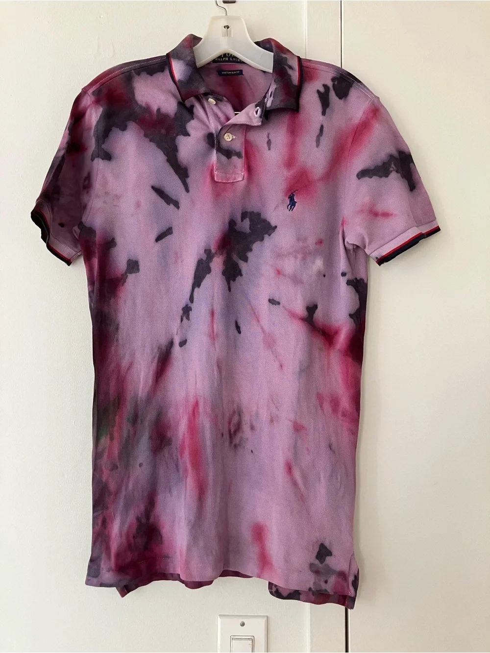 Ralph Lauren sz S hand Tie-Dyed Polo shirt